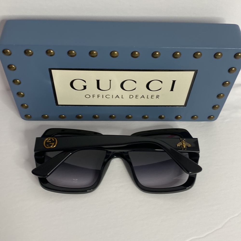 New Gucci GG0096S 001 54 Ladies Sunglasses - Picture 9 of 14